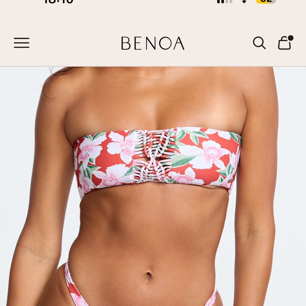 Benoa Swim LiLy top vintage orchid